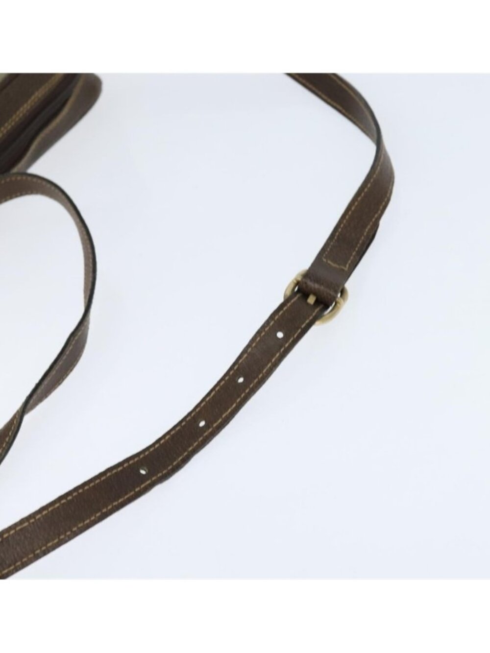 Authentic GUCCI GG Supreme Web Sherry Line Shoulder Bag PVC Beige Gold 010 378 - Picture 16 of 16